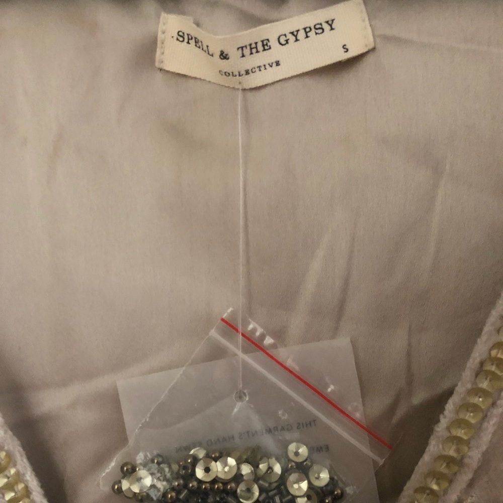 Spell Elsa Sequin Dress - eggnog - Picture 5 of 5